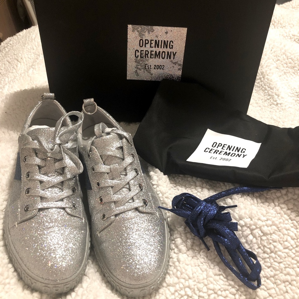 Selling shoes brand are Opening ceremony